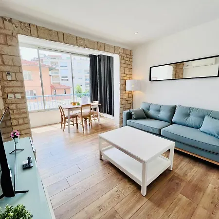 Le Wilson Palace : Apt 4 Prs, 1 Ch, Centre أنتيب